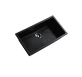 Black Granite - Quartz Stone Kitchen Sink 790*460*250